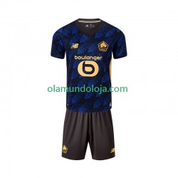 Camisola LOSC Lille Criança Equipamento Terceiro 2025-2026 Manga Curta